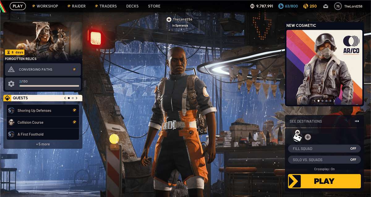 Arc Raiders Level 75 Expedition Ready | 9 Mil